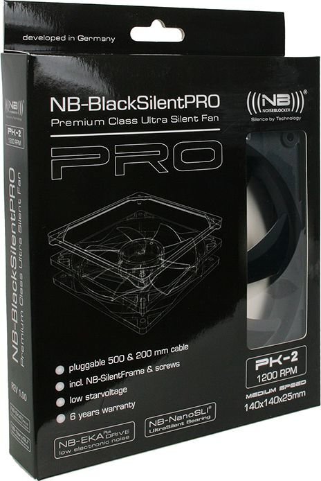 Noiseblocker ITR-PK-2 hind ja info | Arvuti ventilaatorid | kaup24.ee