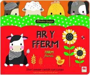 Ffrindiau Cysglyd: Ar y Fferm / Sleepyheads: On the Farm Bilingual edition hind ja info | Väikelaste raamatud | kaup24.ee