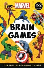 Marvel Brain Games: Fun puzzles for bright minds цена и информация | Книги для малышей | kaup24.ee