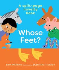 Whose Feet? UK Edition цена и информация | Книги для малышей | kaup24.ee