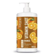 Dušigeel Lirene Vitamin Shot Orange, 500 ml hind ja info | Dušigeelid, õlid | kaup24.ee