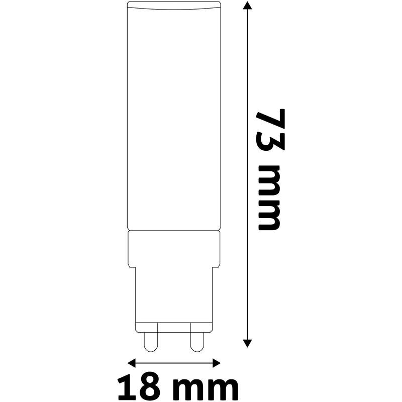 LED lamp Avide 7W G9 4000K hind ja info | Lambipirnid, lambid | kaup24.ee