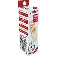LED lamp Avide 7W G9 3000K hind ja info | Lambipirnid, lambid | kaup24.ee