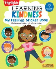 Learning Kindness My Feelings Sticker Book hind ja info | Väikelaste raamatud | kaup24.ee