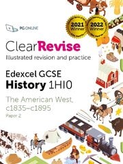 ClearRevise Edexcel GCSE 1HI0 American West c1835-c1895 Paper 2 2023 hind ja info | Noortekirjandus | kaup24.ee