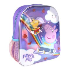 Peppa Pig 3D lasteaia seljakott konfettidega цена и информация | Школьные рюкзаки, спортивные сумки | kaup24.ee
