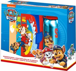 Paw Patrol lõunakarp ja joogikomplekt, 2-osaline hind ja info | Toidu säilitusnõud | kaup24.ee