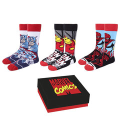 Комплект из 3 пар носков Marvel цена и информация | Мужские носки | kaup24.ee