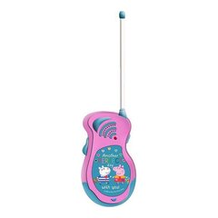 Peppa Pig raadiosaatja komplekt digitaalse kellaga hind ja info | Laste aksessuaarid | kaup24.ee