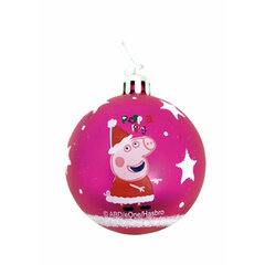 Новогодние игрушки Свинка Пеппа 6 штук цена и информация | елочные украшения | kaup24.ee