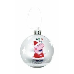 Новогодние игрушки Свинка Пеппа 6 штук цена и информация | елочные украшения | kaup24.ee