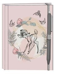 Bambi päevik pastakaga hind ja info | Vihikud, märkmikud ja paberikaubad | kaup24.ee