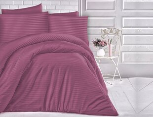 Puuvillane satiin voodipesu Exclusive 200x220 cm Cizgili Rose hind ja info | Voodipesu | kaup24.ee