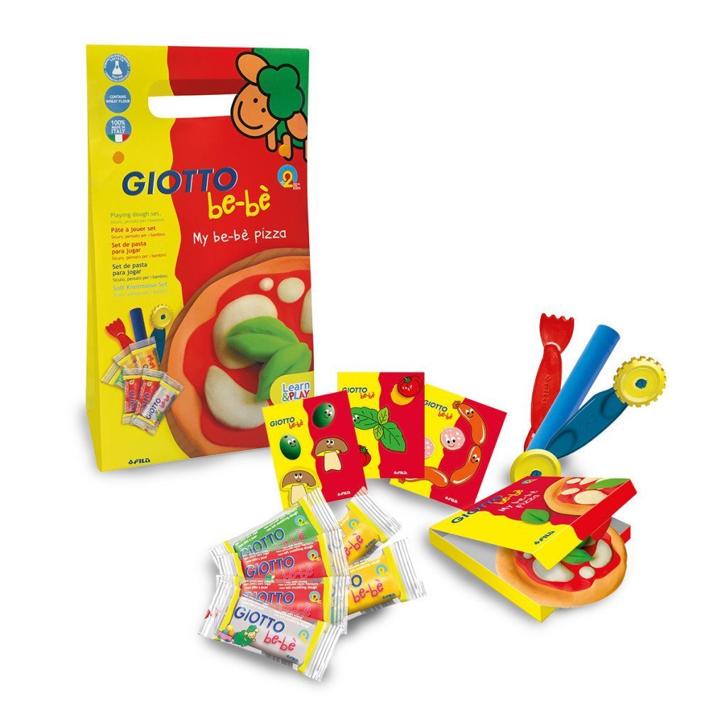 Plastiliini komplekt Fila Giotto BE-BE Pizza 468400 hind ja info | Arendavad mänguasjad | kaup24.ee