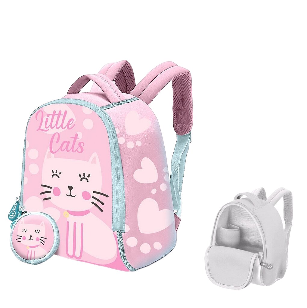 Little Catsi seljakott + rahakott hind ja info | Laste aksessuaarid | kaup24.ee
