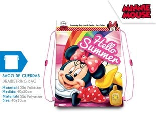 Minnie Mouse spordikott цена и информация | Школьные рюкзаки, спортивные сумки | kaup24.ee