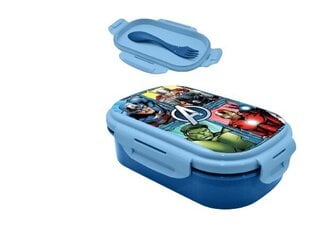 Avengersi lõunakarp söögiriistadega цена и информация | Посуда для хранения еды | kaup24.ee