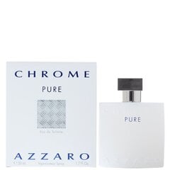 Туалетная вода Azzaro Chrome Pure EDT для мужчин 50 мл цена и информация | Мужские духи | kaup24.ee