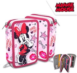 Minnie Mouse pliiatsikott koos tarvikutega hind ja info | Pinalid | kaup24.ee