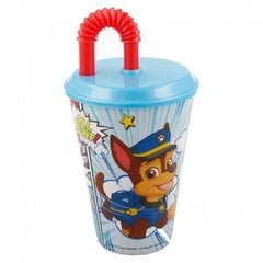 Paw Patrol tass kõrrega 430 ml цена и информация | Стаканы, фужеры, кувшины | kaup24.ee