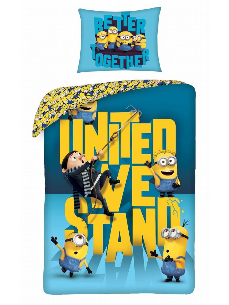 Minions puuvillane voodipesu 140 x 200 + 70 x 90 hind ja info | Voodipesu | kaup24.ee