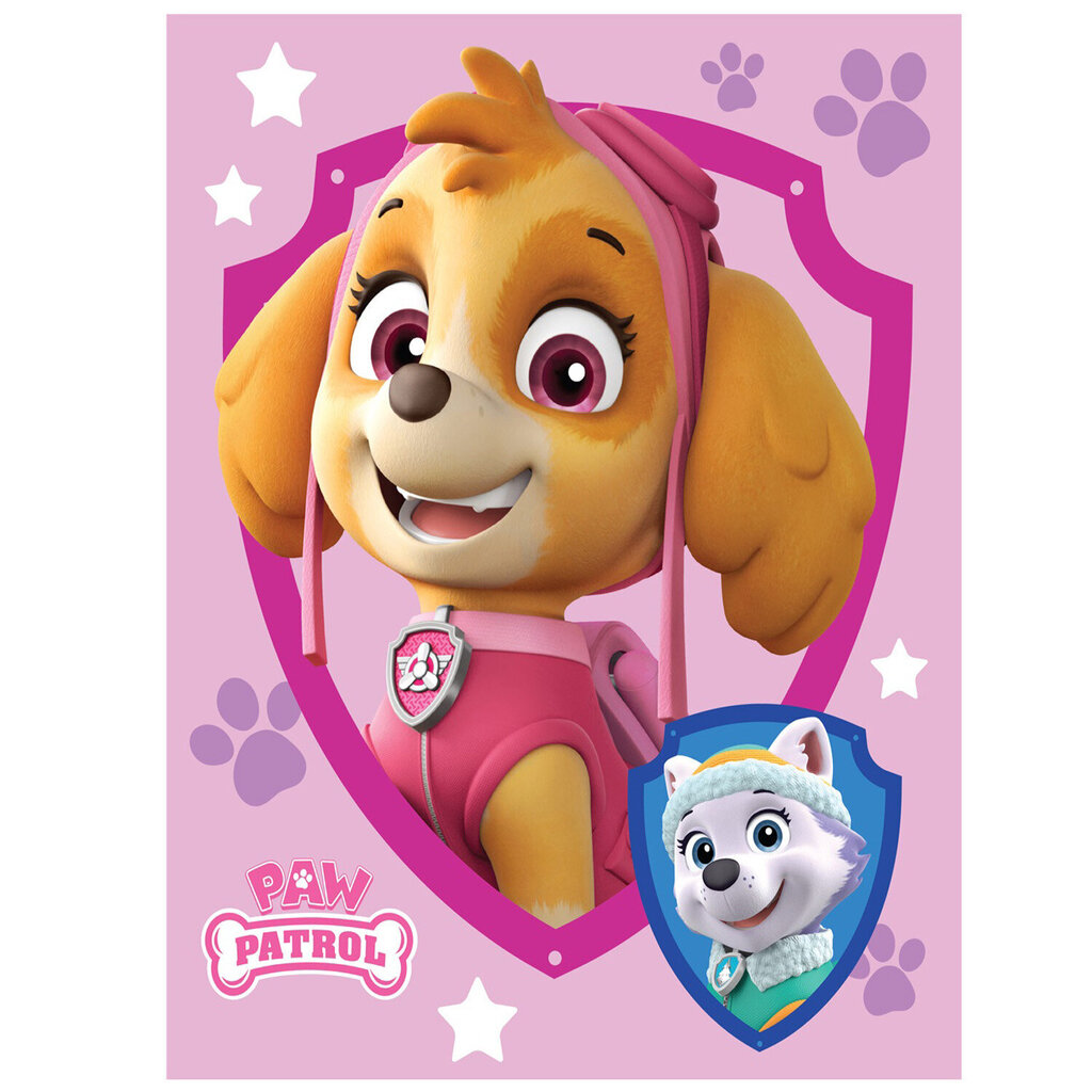 Paw Patrol fliis tekk 130 x 170 hind ja info | Voodikatted, pleedid | kaup24.ee