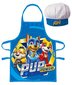 Paw Patrol köögipõlle ja mütsi komplekt цена и информация | Köögirätikud, pajakindad, põlled | kaup24.ee