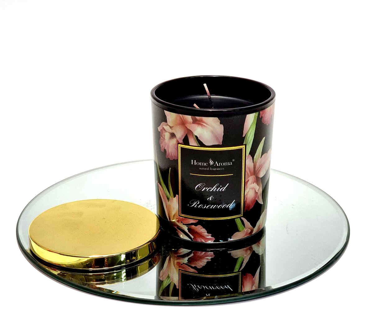 Lõhnaküünal Home Aroma, 10 x 9,5 cm цена и информация | Küünlad, küünlajalad | kaup24.ee