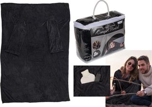 Одеяло с рукавами и карманами, 100% полиэстер, ок. 135 х 172 см, в сумке на молнии цена и информация | Одеяла | kaup24.ee