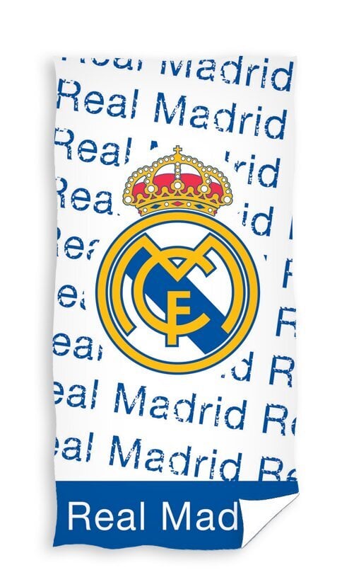 Vannirätik/rannarätik "Real Madrid" 75-150 cm цена и информация | Rätikud, saunalinad | kaup24.ee