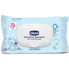 Влажные салфетки для младенцев Chicco, 72 шт. цена и информация | Влажные салфетки | kaup24.ee