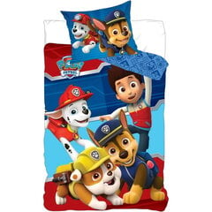 Ühekohaline voodipesukomplekt Paw Patrol, 140x200 cm, 2 osa цена и информация | Детское постельное бельё | kaup24.ee