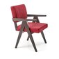 Tool Halmar W1, punane hind ja info | Söögilaua toolid, köögitoolid | kaup24.ee