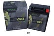 Aku mootorrattale intAct Battery-Power GEL YB14L-A2 12V 14Ah c20 250A hind ja info | Mootorrataste akud | kaup24.ee