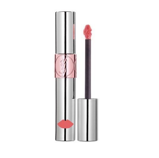 Huulepulk-palsam Yves Saint Laurent Volupte Liquid 3 Show Me Peach 6 ml цена и информация | Huulepulgad, -läiked, -palsamid, vaseliin | kaup24.ee