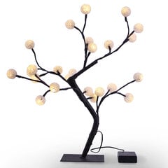 Valgustusega dekoratsioon DecoKing Bonsai, 24 LED цена и информация | Рождественские украшения | kaup24.ee