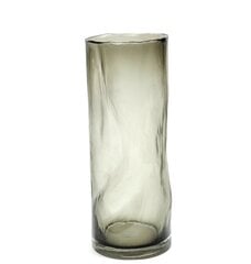 Стеклянная ваза, 25 x 10 см цена и информация | Вазы | kaup24.ee