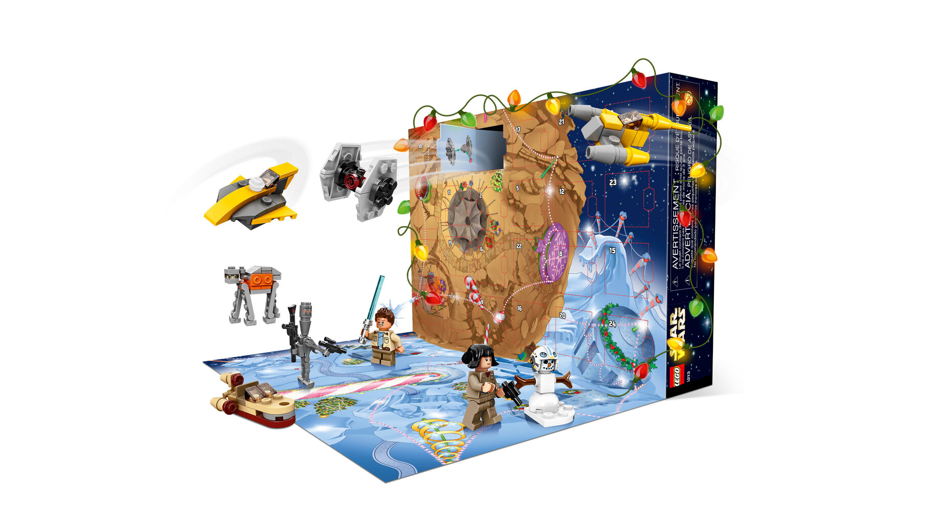75213 LEGO® Star Wars Advendikalender цена и информация | Poiste mänguasjad | kaup24.ee