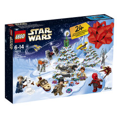 LEGO Star Wars advent calendar 2018 (75213) цена и информация | Развивающий мелкую моторику - кинетический песок KeyCraft NV215 (80 г) детям от 3+ лет, бежевый | kaup24.ee