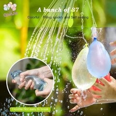 Водяные шарики 111 шариков в упаковке, самозакрывающиеся, биоразлагаемые цена и информация | Игрушки для песка, воды, пляжа | kaup24.ee