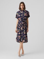 Naiste kleit Vero Moda 10279684*01, tumesinine/roosa 5715367417952 цена и информация | Платья | kaup24.ee