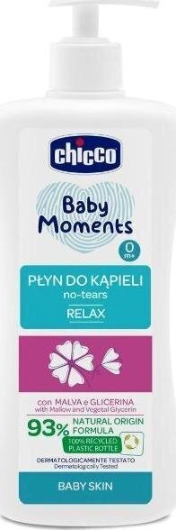 Vannivaht Chicco Baby Moments, 500 ml hind ja info | Laste ja ema kosmeetika | kaup24.ee