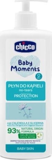 Kehapesuvahend Chicco baby moments, 500 ml hind ja info | Laste ja ema kosmeetika | kaup24.ee