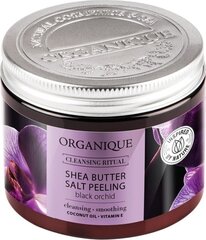 Sheavõiga kehakoorija Organique Black Orchid, 200 g цена и информация | Скрабы для тела | kaup24.ee