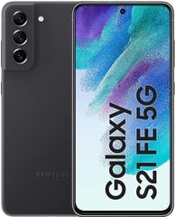 Samsung Galaxy S21 FE 5G 8/256GB Graphite SM-G990BZAGEUB цена и информация | Мобильные телефоны | kaup24.ee