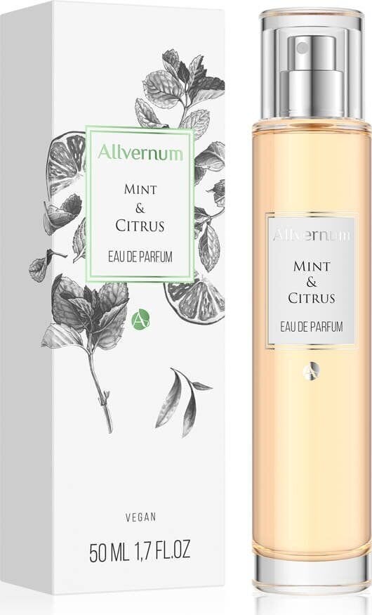 Parfüümvesi Allvernum Mint & Citrus EDP naistele, 50 ml hind ja info | Naiste parfüümid | kaup24.ee