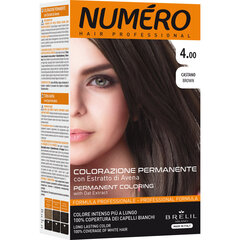 Professionaalne juuksevärv kaeraekstraktiga Numero Pernament Coloring, 7.10 Ash Blonde, 140ml hind ja info | Juuksevärvid | kaup24.ee