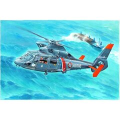 Kokkupandav mudel Trumpeter Helicopter AS365N2 Dolphin2 hind ja info | Klotsid ja konstruktorid | kaup24.ee