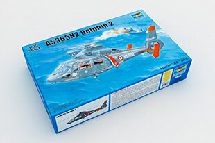 Kokkupandav mudel Trumpeter Helicopter AS365N2 Dolphin2 цена и информация | Конструкторы и кубики | kaup24.ee