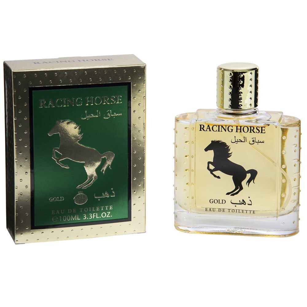 Tualettvesi Real Time Racing Horse Gold EDT meestele, 100 ml цена и информация | Meeste parfüümid | kaup24.ee